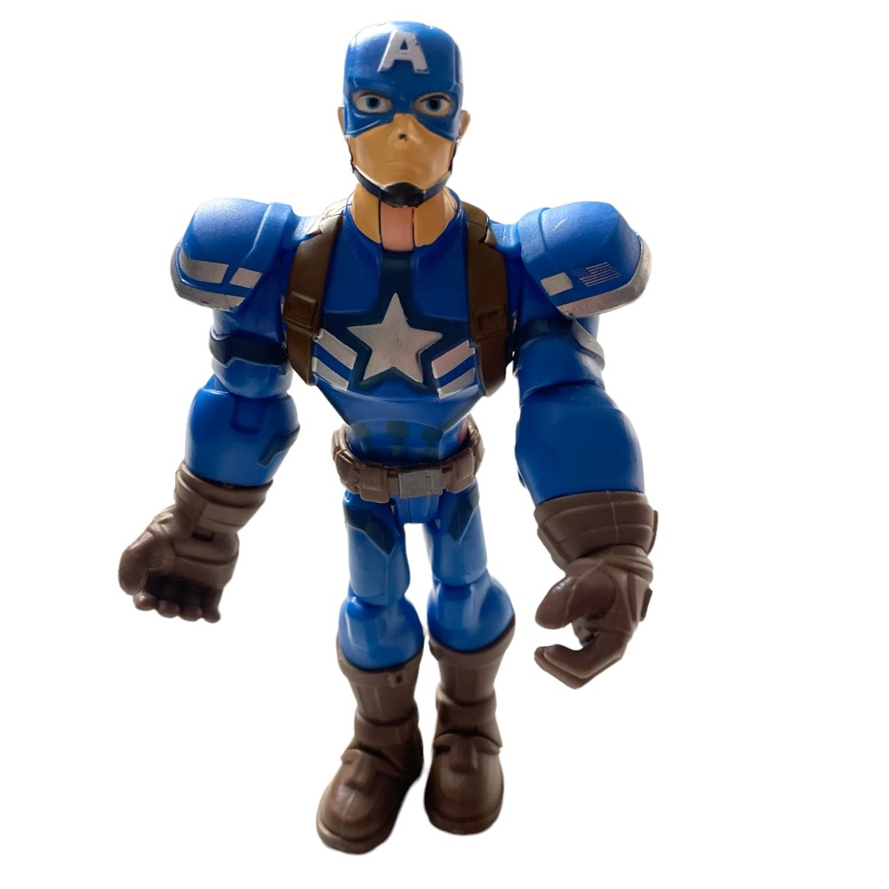 2013 Hasbro Marvel Superheroes Mashers Captain America ,Winter Soldier